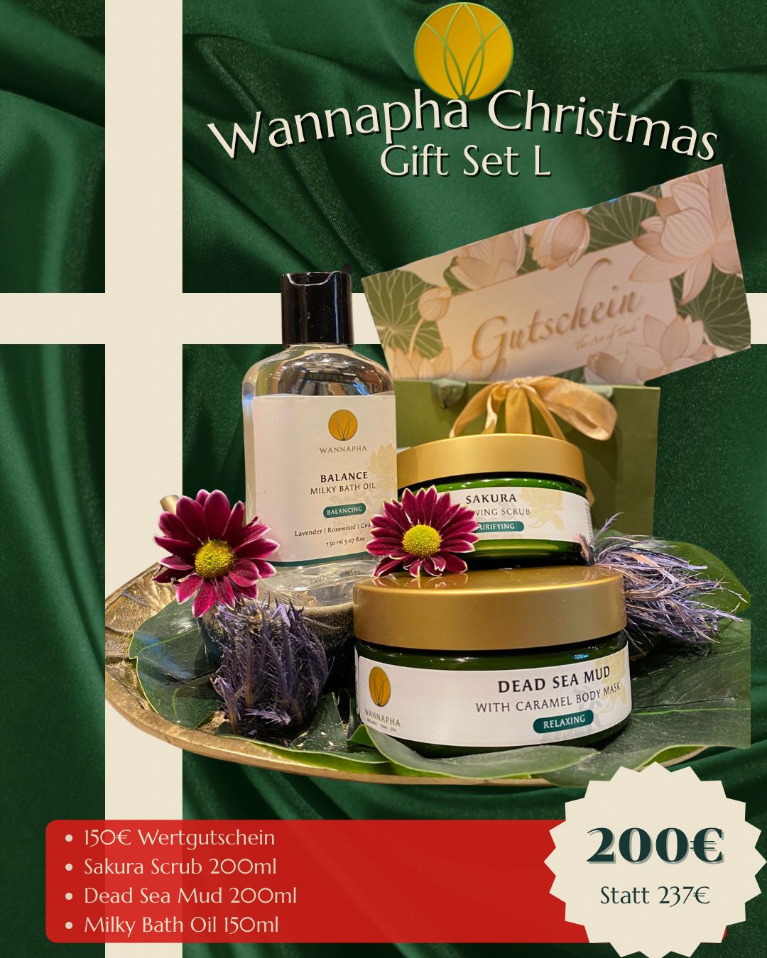Wannapha Christmas Gift Set - Size L